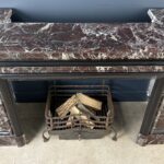 antieke schouw haard marmer mantel