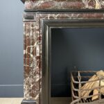 antieke schouw haard marmer mantel