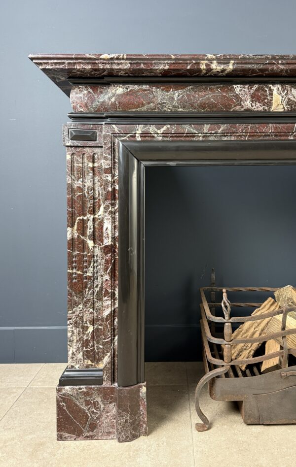 antieke schouw haard marmer mantel
