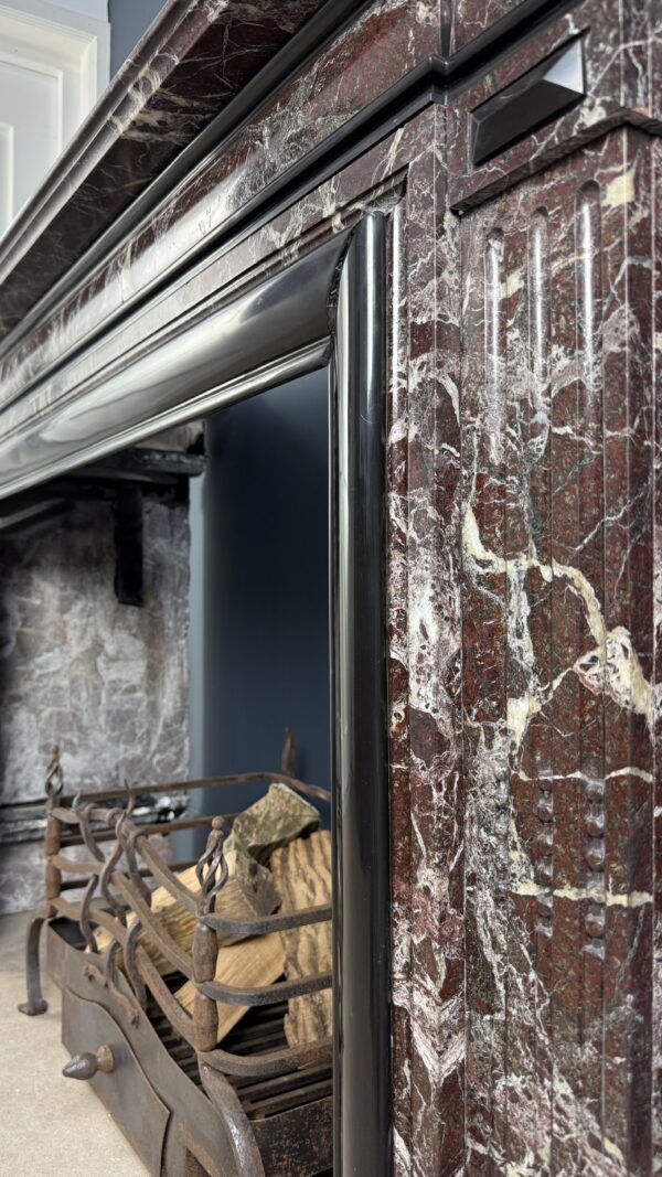 antieke schouw haard marmer mantel