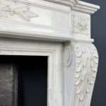 Prachtige Luxe Franse Front Schouw Carrara Marmer