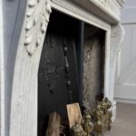 Prachtige Luxe Franse Front Schouw Carrara Marmer