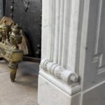 Prachtige Luxe Franse Front Schouw Carrara Marmer